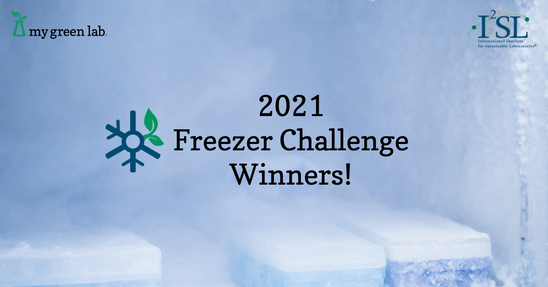freezer with 2021 freezer challenge winners