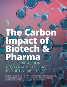 Carbon Impact Report my green lab