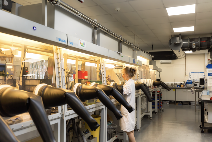 scientist in a lab