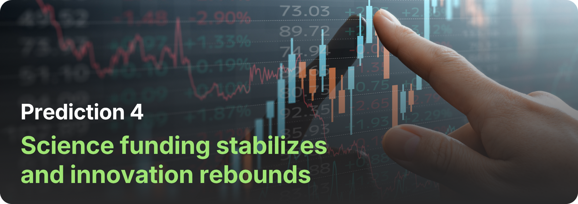 Prediction 4: Science funding stabilizes and innovation rebounds